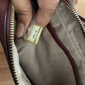 Original Micheal Kors Merlot Crossbody Bag