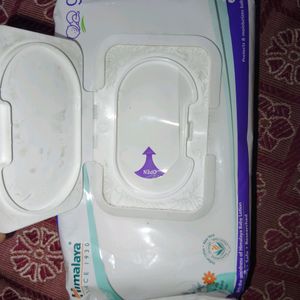 himalaya baby wipes  72 Pcs