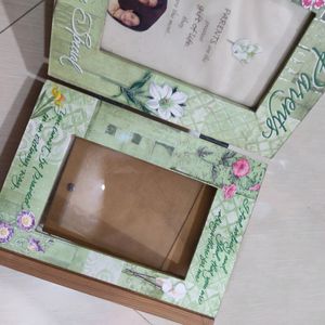 Wooden Vintage Photo Frame