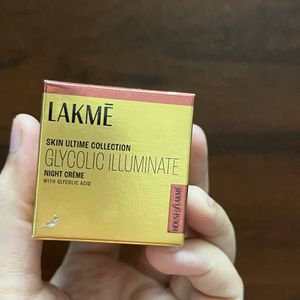 Lakme Glycolic Illuminate Night Cream with Glycoli