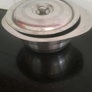 Stainless Steel Serving Pot With Lid
