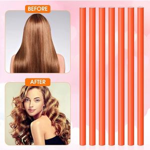 Heatless hair curlers