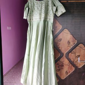 Banarasi Silk Gown For Sale