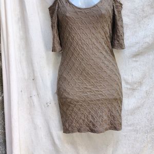 SEXIEST DARK KHAKI COLOUR BODYCON