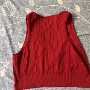 Garage Ribbed  Crop Top