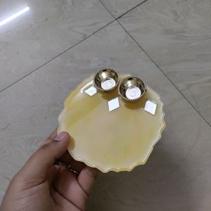 Resin Pooja Tilak plate