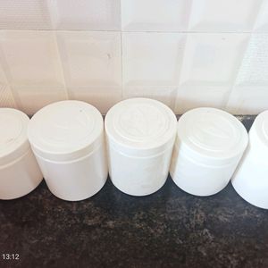 5 Medium Size 250gms Container