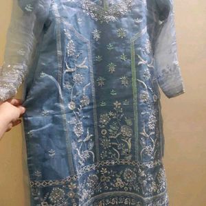 New Organza Kurta Set