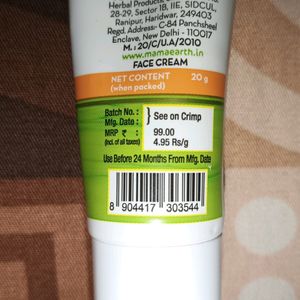 Mama Earth Face Cream Vitamin C