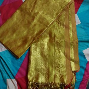 Gold Ethnic Dupatta/Shawl