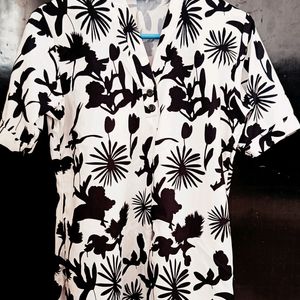 Printed Rayon top- Shirt