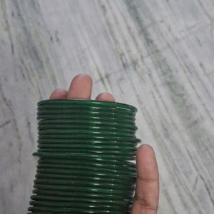 Plain Green Bangles