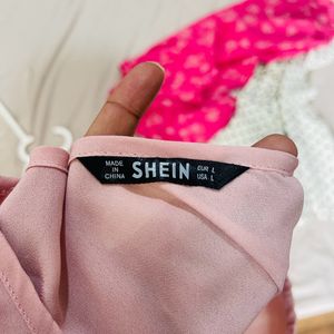 SHEIN Pink Top