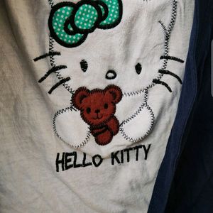 Teddy T Shirt With Shrug Attached