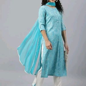 New Kurta Pant Dupatta Set