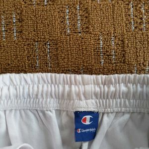 CHAMPION WHITE TRACKPANT