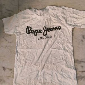 White Branded T Shirt