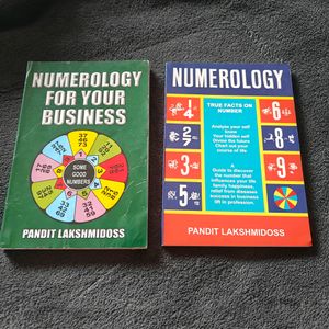 4 Books:2 Reiki, Two Numerology Books