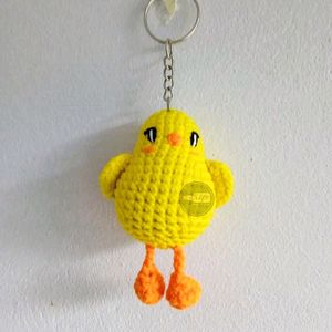 Amigurumi CHICK Keychain