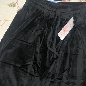 Black Velvet Pants NEW