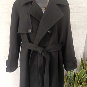 Imported Black Overcoat