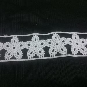 4 Meter White Cotton Lace