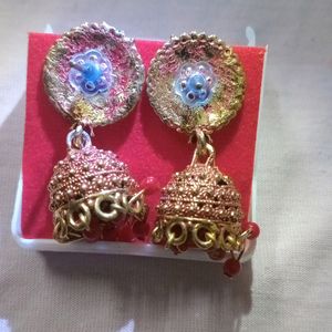 Stylish Red   Jhumka