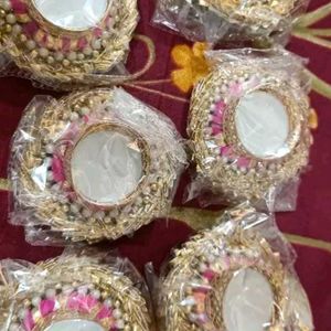 Decorative Diwali Candles Set Of 3