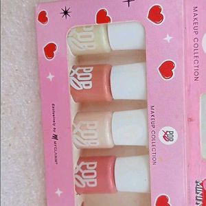 💞4 Myglamm Popxo mini nail polish ✨