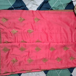 Partywear Embroidered Heavy saree