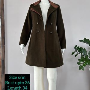 Olive Green Premium Overcoat