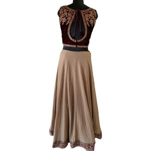 Maroon Lehenga For Women