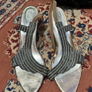 Rhinestone heels
