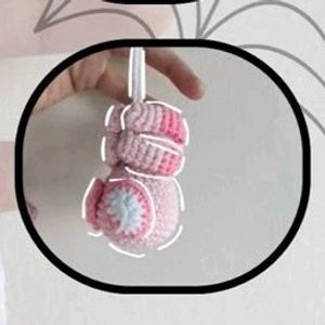 Cute Crochet Spiderman Keychain