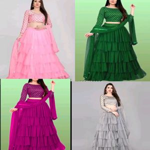 Pack Of 5 Lehnga choli