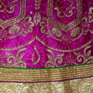 Mesmerizing Rose Lehanga Choli