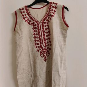 Sleeveless Kurthi For Women