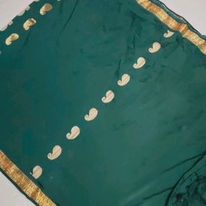 Green Colour Pattu Saree