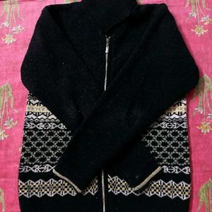 Black Woolen Sweater