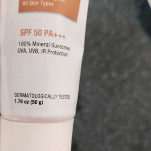 Re'equil Sheer Zinc Tinted Sunscreen