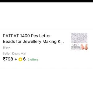 500Letter Beads