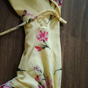 Beautiful Yello Floral Top