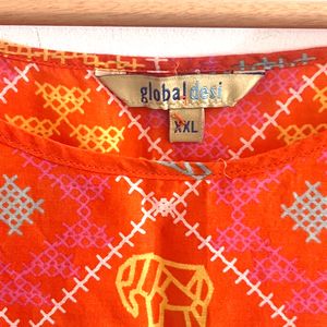 Global Desi Printed Kurta (Women)