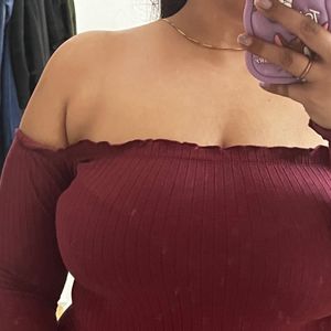 Off shoulder Bodycon Dress