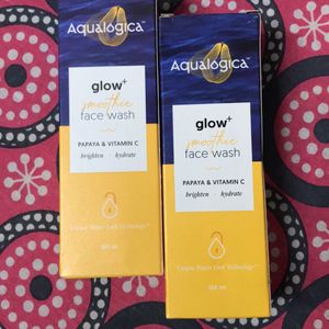 Aqualogica Glow+ Papay & Vitamin C Face Wash Pack2