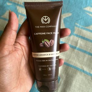 The Man Company Caffeine Face Mask