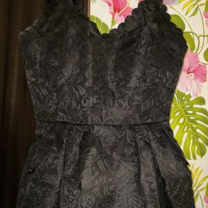 Black Designer Classy Frock