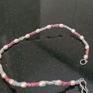 Handmade Necklace, Bracelet And Anklet Set