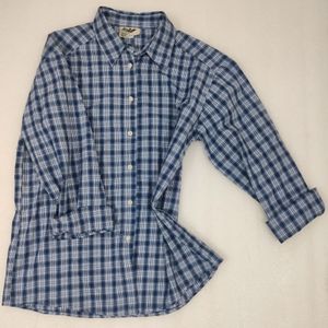 Northern Reflections Blue Check Casual Full Sleeve