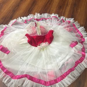 Designer birthday dress for 4-6yrs old girl